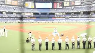P1180371 大阪府　高校野球開会式入場行進 2022年令和04年7月6日 13 14時 104回選手権大会 開会宣言