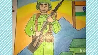 # Army # India # Indian army # indian flag 🇮🇳🇮🇳#Drawing✍️ #SJ Drawing Academy 😁