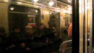 В вагоне Еж3 №5626,перегон Пр.Гагарна-Завод Малышева