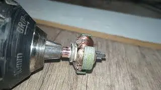 Ремонт якоря marklin  Подгонка  коллектора с другго электромотора