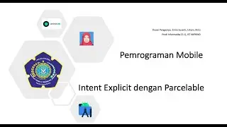 Intent Explicit dengan Parcelable