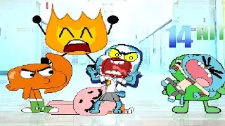 Team Gumball, Darwin and Tpot Two  vs  Team Nicole, Anais and Firey | Best of 3