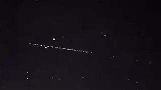 Starlink swarm | Live video, May 26, 2019