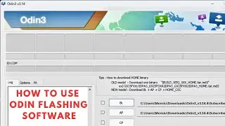 How to use odin to flash samsung firmware