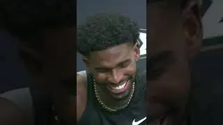 "Pause" 😂 Travis Hunter to Shedeur Sanders #colorado #collegefootball #cfb #funny