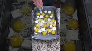 Easy and yummy baked eggs 