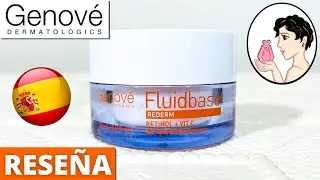 🧡9 SECRETOS de GENOVÉ Fluidbase Rederm RETINOL + VIT C 30ml [Review]✅Crema con Vitamina C