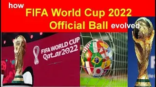 How FIFA World Cup Ball Evolved || FIFA World Cup 2022 || Soccer || Football