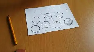 Рисуем забавные фигурки из кружочков