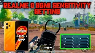 REALME 9 BGMI SENSITIVITY SETTING || REALME 9 PUBG SENSITIVITY SETTING || BEST SENSITIVITY SETTING