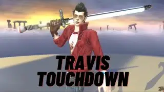 Travis Touchdown Smash Ultimate DLC Victory screen!