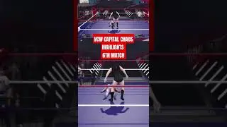 Dina Song's Powerbomb.... 😳 #wwe2k24 #wwe #vcwcapitalchaos #viralchampionshipwrestling #ps4