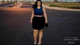Sometimes Glam x Cool Gal Blue : Plus Size Fashion COLLECTION