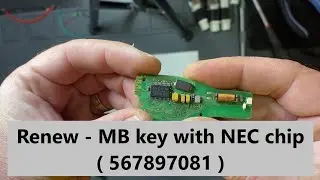 Mercedes Key - Reset NEC Chip and re-use the key to another car