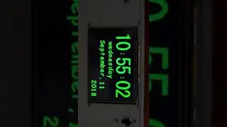 Nextion enhanced 5 inch display, alarm demo