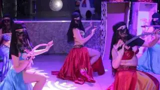 восточный танец с саблями - старшая группа