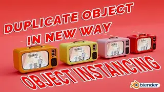 New Way To Duplicate Objects in Blender (Object instance)