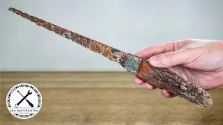 Antique Rusty Pruning Saw - Too Broken to Restore... I Make a New One