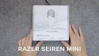 Razer Seiren Mini Microphone ASMR Unbox - 4K