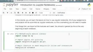 09-07-16 Data Science for Kaggle Decal  Lecture 1: Jupyter Notebook Run Through