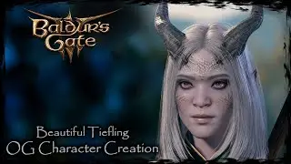 BALDUR'S GATE 3 || Beautiful Tiefling [Original Character #264] - Female Character Creation