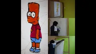 TUFTING A SIMPSONS RUG//WHOLE PROCESS