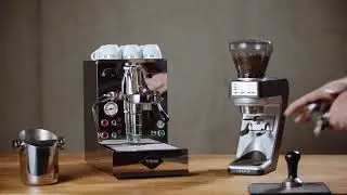 Siebträger Espressomaschine La Vibiemme Domobar Inox | DINZLER Kaffeerösterei