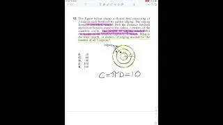 ACT Math 36 in 60 Circumference
