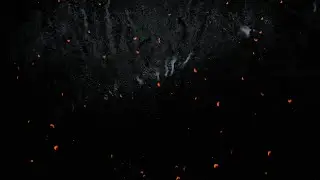 Fire Particles Overlay Motion Background Overlays For Editing