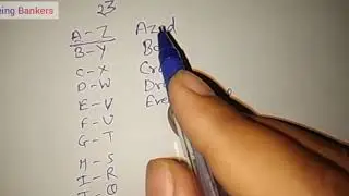 Reasoning Ability | Alphabet Series | Example | Class 2