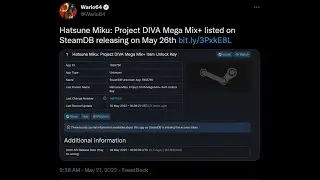 (OLD OUT NOW!!!) PROJECT DIVA IS ALLEGEDLY COMING TO PC SOON!!!