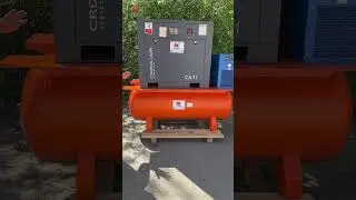 🌀Воздушные ресиверы с площадкой для компрессора