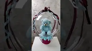 Плюшевые медведи в шаре баблс 