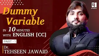 Econometrics # 19 : Understand Dummy Variable in 10 Minutes (Part 1/2) By Dr. Tehseen Jawaid