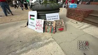 'Shut UGA Down!' UGA Students for Justice in Palestine Hold a Walkout