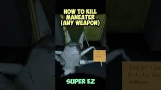 How to kill Maneater #lethalcompanygame
