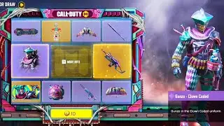 SOCIAL DISRUPTOR DRAW | GUNZO 🤡 CLOWN CODED & ICR-1 LAUGHTER | MEPHISTO | CODMOBILE | 3 SPIN OPENING