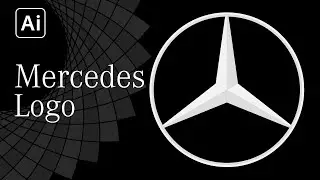 How to create Mercedes Logo by Adobe Illustrator (Shape Builder and Line Segment Tool)
