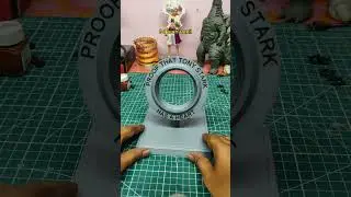 Proof of that Tony Stark Has a Heart made with 3d print Tamil #3dprintingtamil