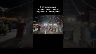 Парад Дедов Морозов и Снегурочек прошел в Стерлитамаке. 