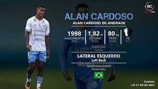 Alan Cardoso - Lateral Esquerdo (Left Back) - 2023