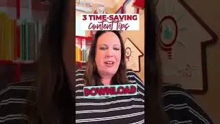 Time Saving Content Tips 