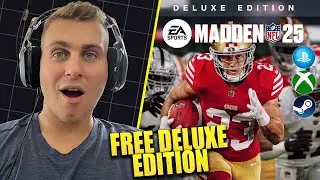 How to get Madden NFL 25 DELUXE EDITION for FREE🔥(XBOX, PLAYSTATION,PC) Play Early Access NOW!