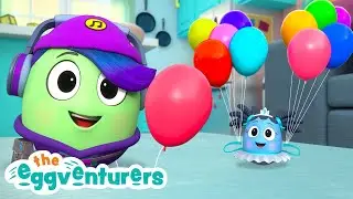 Balloon Trouble 🎈 | The Eggventurers Balloons Cartoons for Kids by GoldieBlox