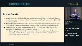 Connect Tech 2023   Unleash the Power of AI  Craft Your Magic with ChatGPT API   Martin Rojas