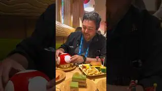 Um dos lugares que mais gostei da área do Mario: o Toadstool Cafe! 🍄