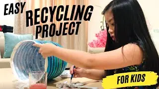 Easy Recycling Project that Kids Can Do (On their Own!) | Recycling for Kids | 3Rs School Project