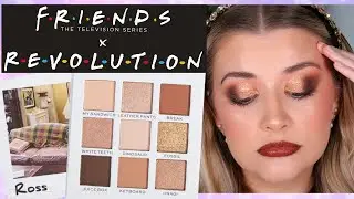 FRIENDS X REVOLUTION ROSS PALETTE & RACHEL SETTING SPRAY! | Luce Stephenson