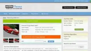 WordPress Auction Theme | SiteMile