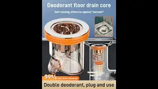Floor drain deodorant artifact metal deodorant shield.The bathroom no longer smells